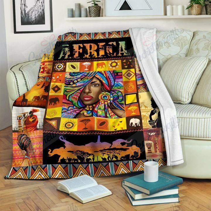 Africa Yu0601213Cl Fleece Blanket