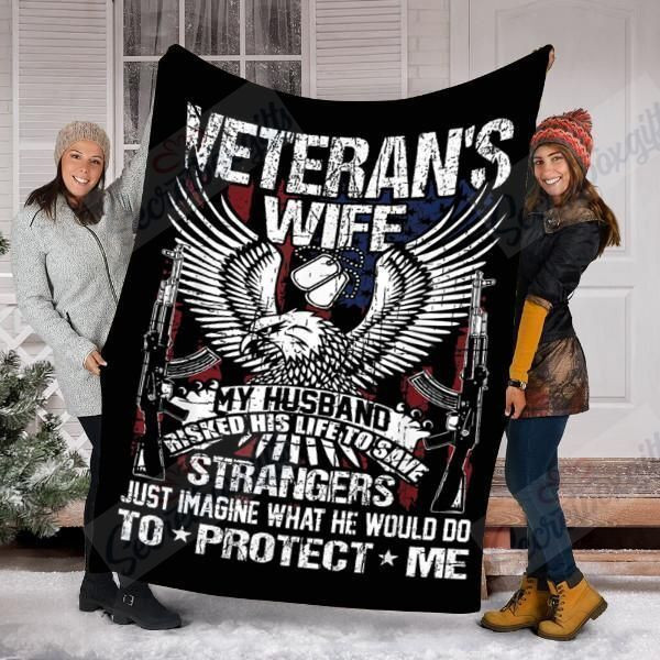 Veteran'S Wife Gs-Cl-Dt1003 Fleece Blanket