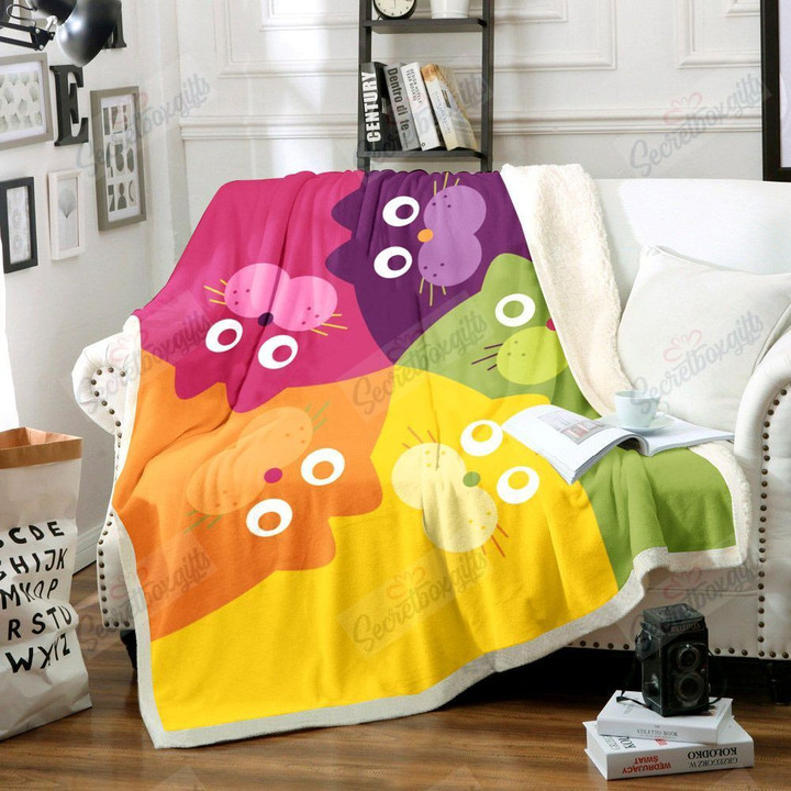 Cat Xa0601706Cl Fleece Blanket