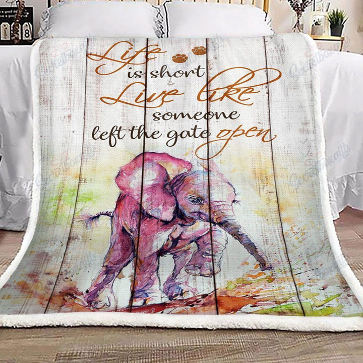 Elephant Am2812218Cl Fleece Blanket