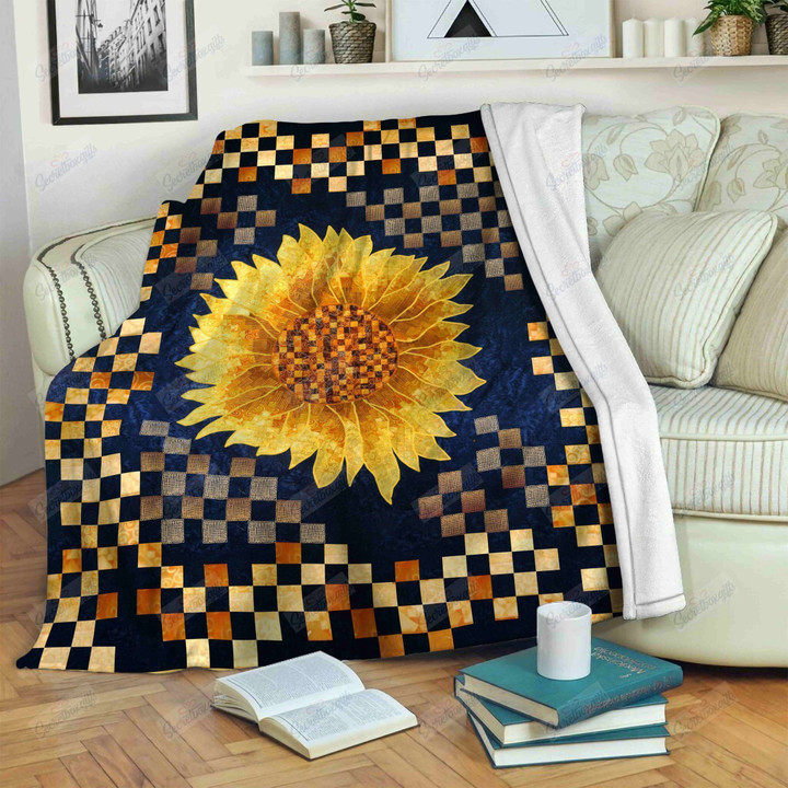 Sunflower Queen Gs-Cl-Ml2404 Fleece Blanket