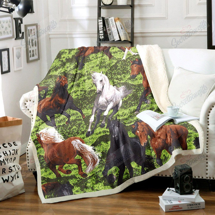 Horse Xa1802223Cl Fleece Blanket
