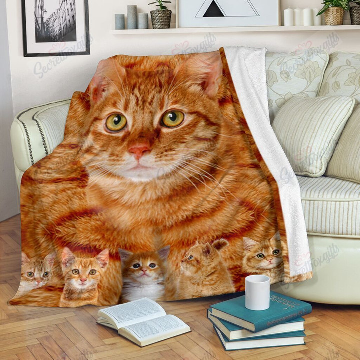 Group Cat Special Gift Yw1802395Cl Fleece Blanket
