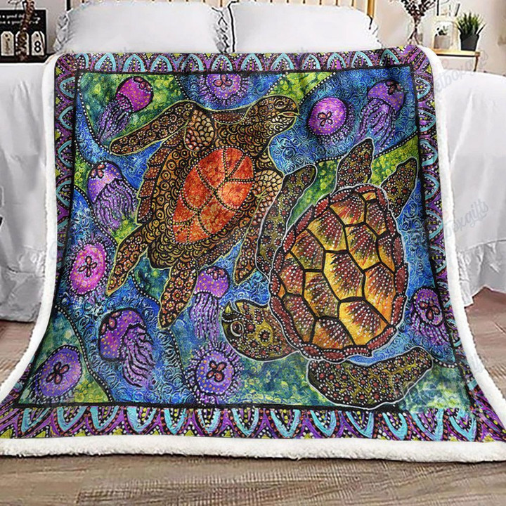 Turtle Xa1902542Cl Fleece Blanket