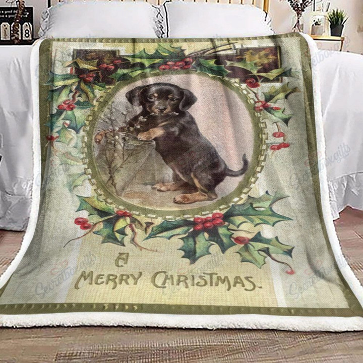 Dog Christmas Gs-Cl-Kc2406 Fleece Blanket
