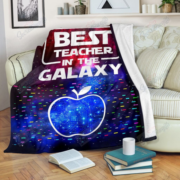 Best Teacher In The Galaxy Yw3001095Cl Fleece Blanket