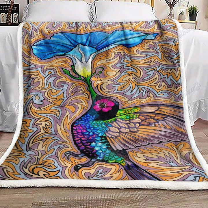 Hummingbird Yq2901573Cl Fleece Blanket