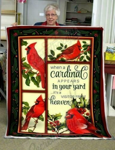 Cardinal Bird Gs-Cl-Kc0107 Fleece Blanket