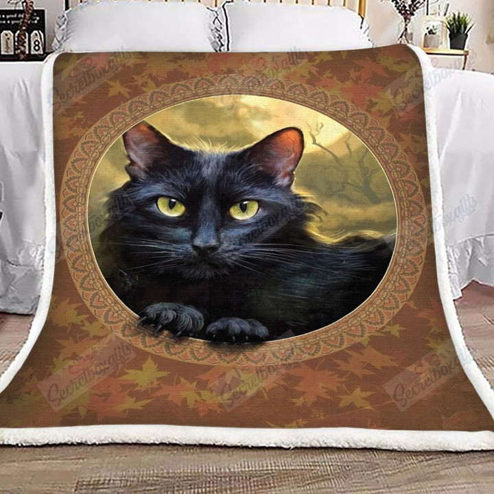 Black Cat Yq2701158Cl Fleece Blanket