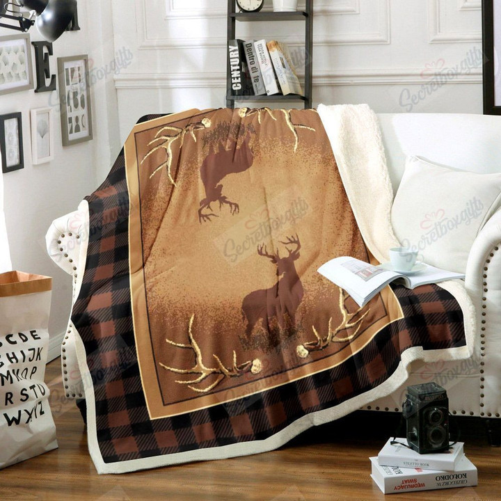 Deer Xa2201458Cl Fleece Blanket
