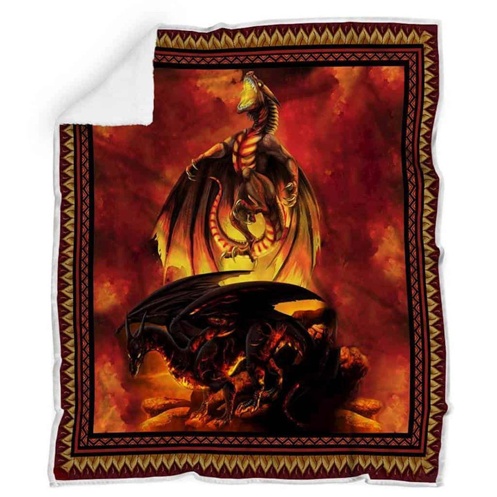 Dragon Cave Blanket B2501-17