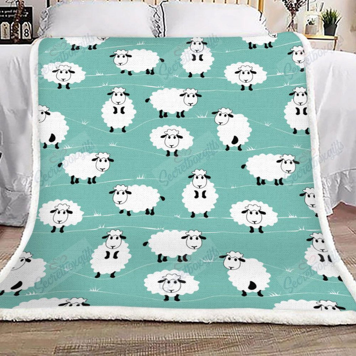Sheep Am3012139Cl Fleece Blanket