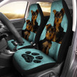 Yorkshire Terrier Dog Car Seat Cover | Universal Fit Car Seat Protector | Easy Install | Polyester Microfiber Fabric | CSC1666