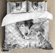 Wolf Quilt Bedding Set Hd03230