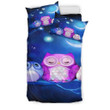 Owl Cute Bedding Set - Duvet Cover And Pillowcase Set