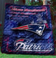 Nfl New England Patriots 3D Customized Personalized Quilt Blanket #31 Design By Exrain.Com