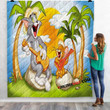 Cartoon Movies The Tom and Jerry Show N 3D Customized Personalized Quilt Blanket
