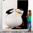 Cartoon Movies The Penguinsf Madagascar D 3D Customized Personalized Quilt Blanket