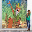 Disney Movies Robin Hood (1973) N 3D Customized Personalized Quilt Blanket