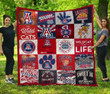 Ncaa Arizona Wildcats Quilt Blanket #602