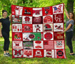 Miami Redhawks Quilt Blanket Ha0111 Fan Made