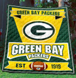 Nfl Green Bay Packers 3D Customized Personalized Quilt Blanket #20 Design By Exrain.Com