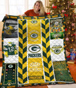 Nfl Green Bay Packers 3D Customized Personalized Quilt Blanket #21 Design By Exrain.Com