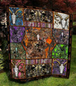 Hunting Grim Reaper Like 3D Personalized Customized Quilt Blanket 1195 Design By Exrain.Com