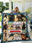 Adu How To Train Your Dragon 3D Quilt Blanket Ver 2