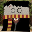 Hp Magic Love Harry Potter Quilt Blanket