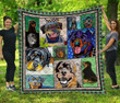 Rottweiler Kokopop Quilt Blanket Dhc04012017Dd