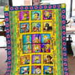 The Simpsons Fabric 3D Quilt Blanket