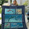 Dolphin Quilt Blanket Quiani12002