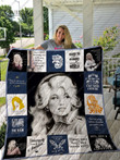 Dolly Parton Quilt Blanket