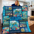 Turtle Quilt Blanket Bbb240223Sm