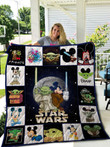 Yoda And Mickey Quilt Blanket 02312