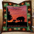 Your Favorite Mama Bear Quilt Blanket