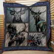 Deer Quilt Blanket #Bfeb-01