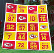 Kansas City Chiefs Quilt Blanket Qsp066186