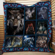 Wolves Clh0511688Q Quilt Blanket