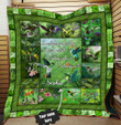 Hummingbird Personalized Quilt Blanket Lml050622Dt