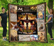Jesus Christ Light In The Darkness My God Is Who You Are Quilt Blanket Great Customized Blanket Gifts For Birthday Christmas Thanksgiving
