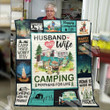 Camping Partner Love ISLDR3 3D Customized Quilt