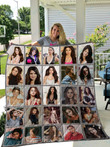 Selena Gomez Poster Quilt Blanket For Fans