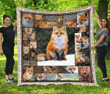 Love Fox Like Quilt Blanket