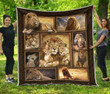 Lion Family Premium Quilt – Quilt