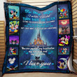 Mickey You Are My Life Quilt Nv