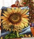 Sunflower JFJ13250 3D Customized Quilt CAMLI2707