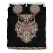 Owl Mandala Bedding Set 