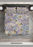 Yyt1305 – Bee – Flowers And Bee – Bedding Set